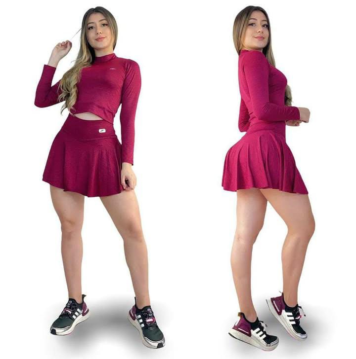 Falda Short + Buzo Nike